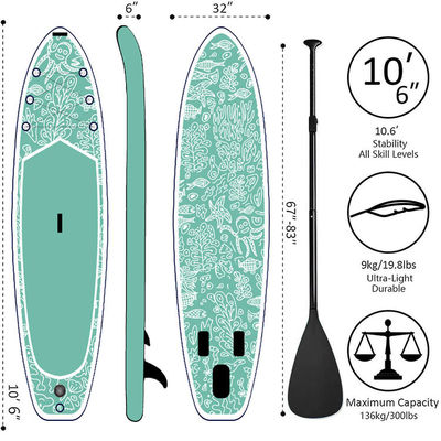 Sup Paddleboard Stand Up Paddle With Surfing Repair Kit