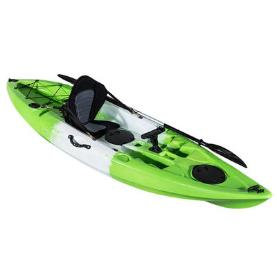 8 Degree Green One Seater Fishing Kayak With Pedals 2.95m*0.78m