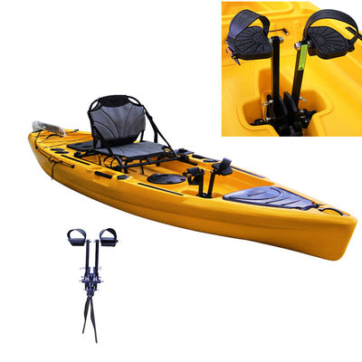 Sit On Top Foot Pedal Kayak 550 Lbs Drive Canoe HDPE