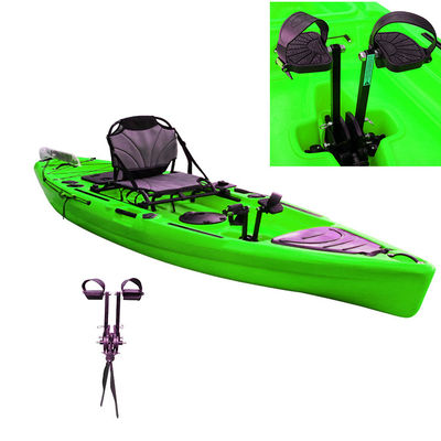 Sit On Top Foot Pedal Kayak 550 Lbs Drive Canoe HDPE