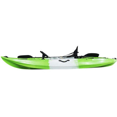 8 Degree Green One Seater Fishing Kayak With Pedals 2.95m*0.78m