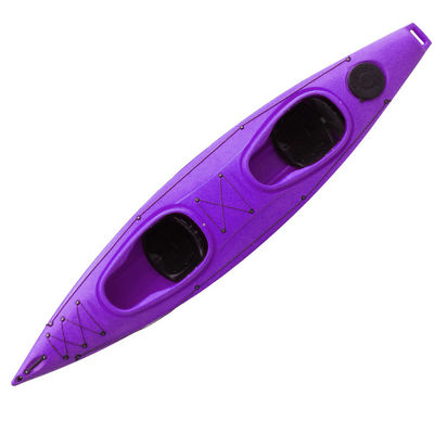 Two Seater Plastic Sit In Kayak Huarui Leisure Canoe