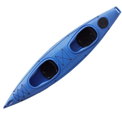 Two Seater Plastic Sit In Kayak Huarui Leisure Canoe